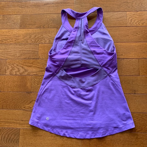 💜Lululemon Run Make It Count Tank-Power Pu… - Picture 4 of 15